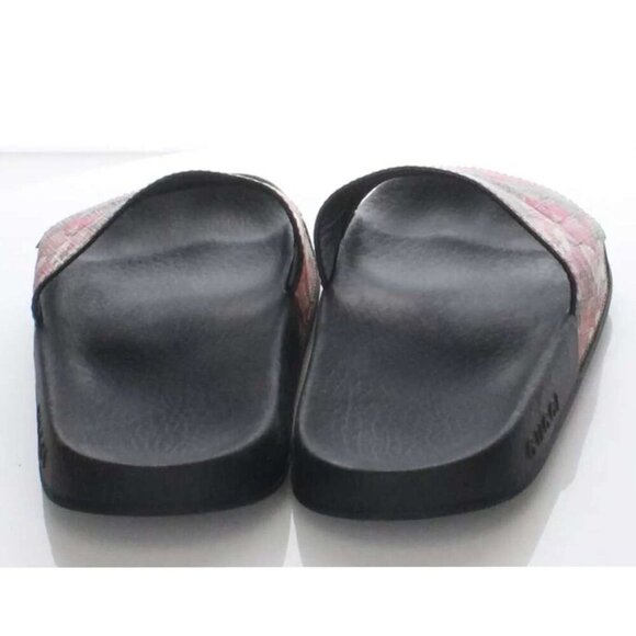 100% Authentic Gucci GG Blooms Canvas Slide Sandals - Picture 5 of 6